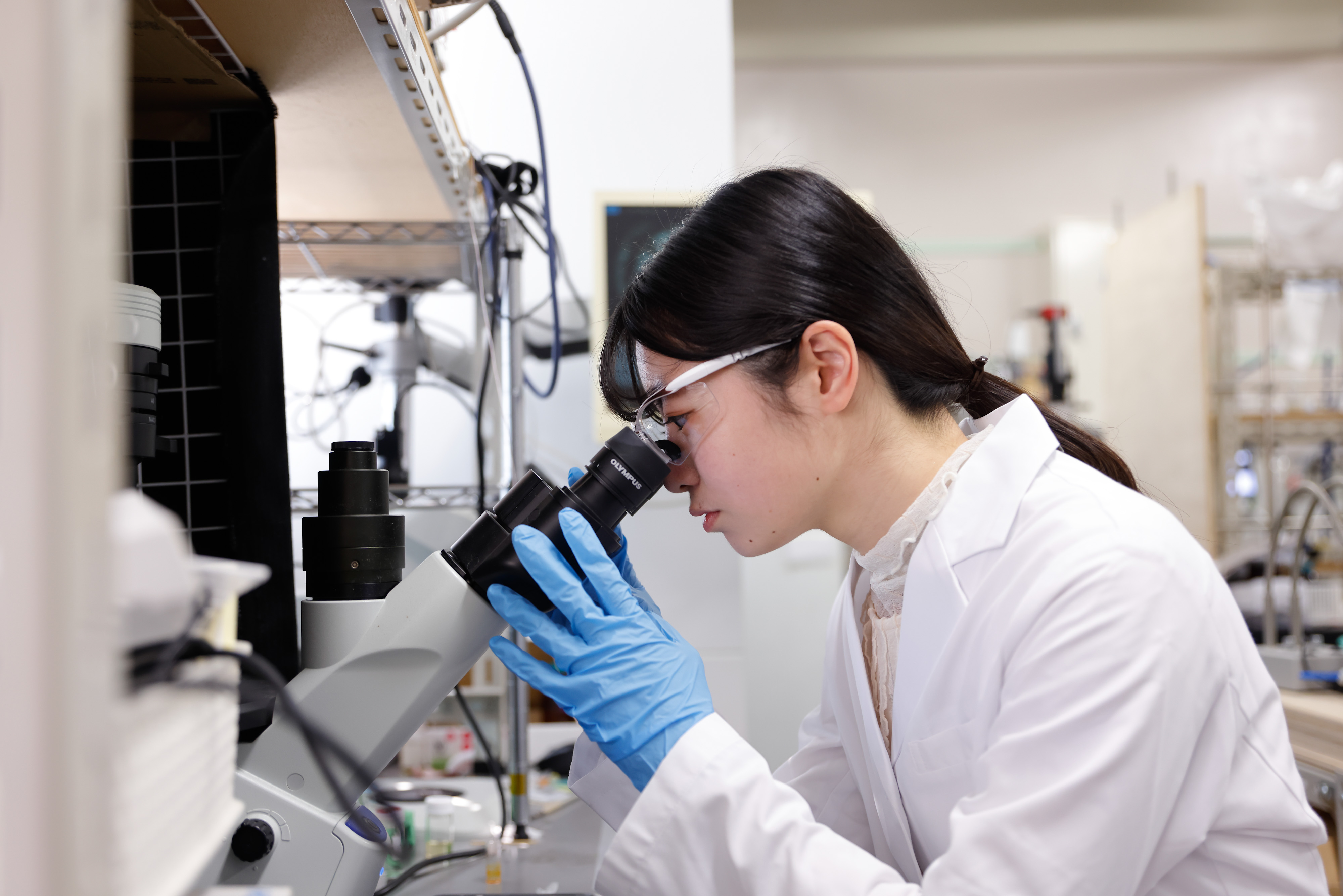 写真：物理学研究室　実験室の風景