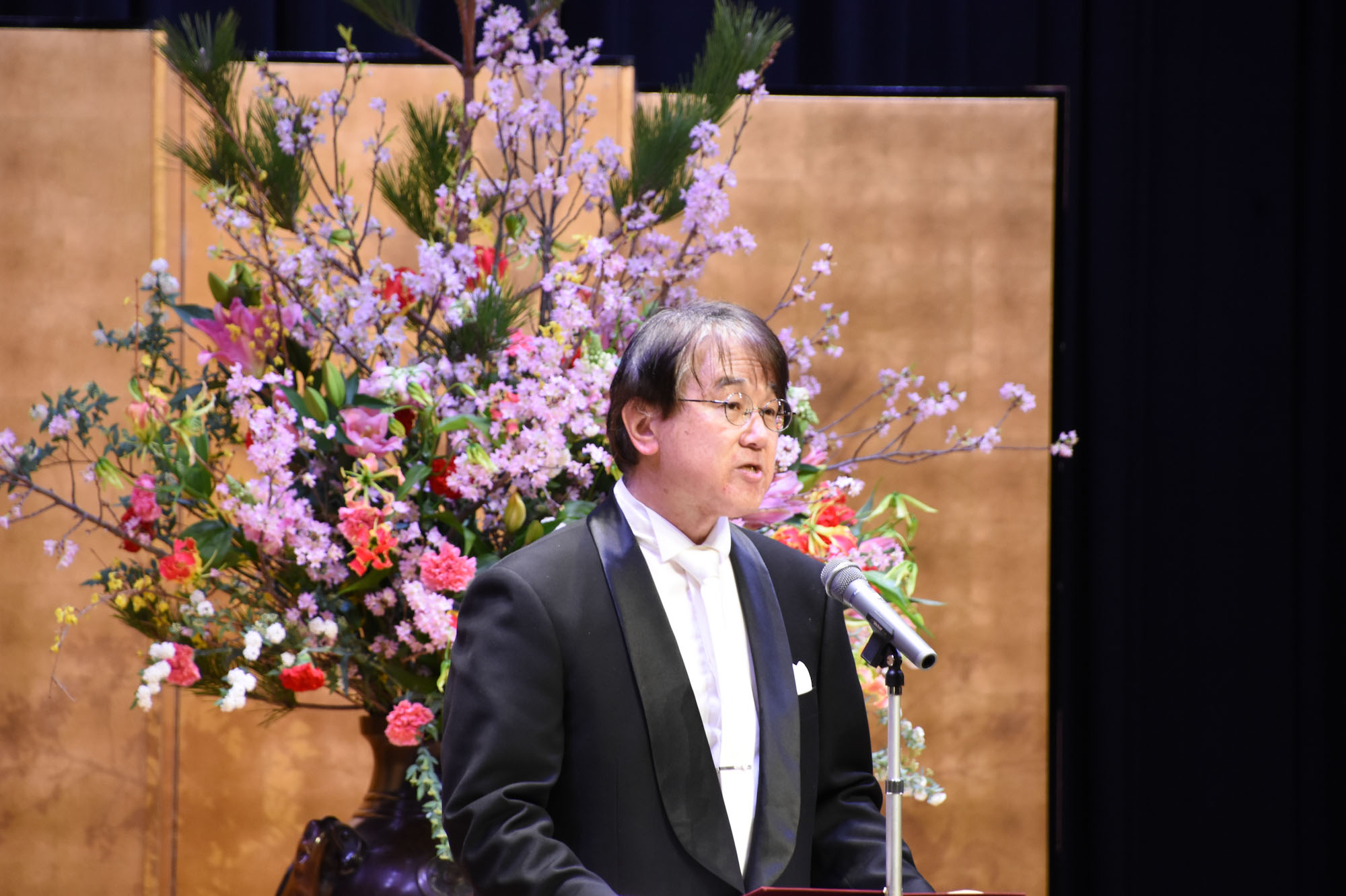 高田学長式辞