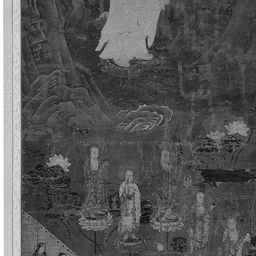 阿弥陀六地蔵十羅刹女像図 一幅 （近赤外線撮影） | 西寿寺蔵